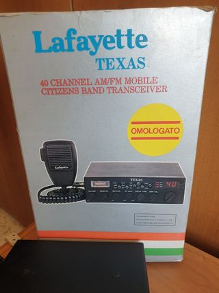 CB Lafayette Texas 40 canali Omologato