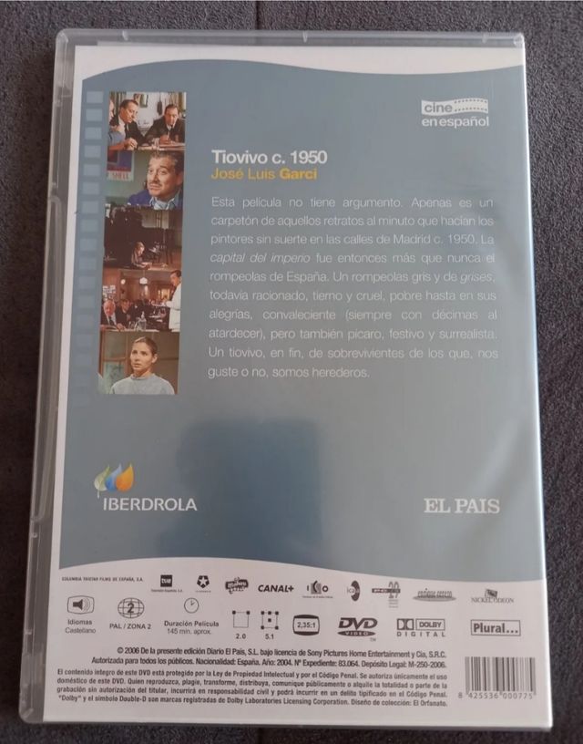 DVD Cine en español