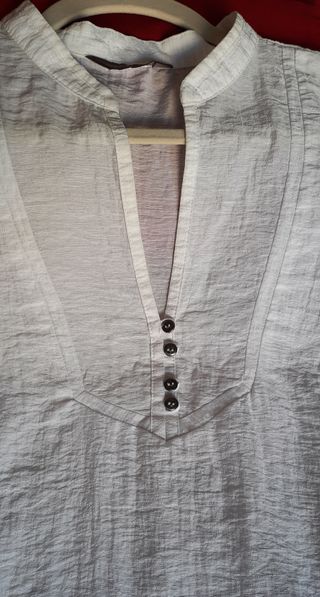 Blusa blanca M/L Marks&Spencer