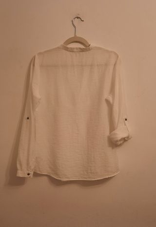 Blusa blanca M/L Marks&Spencer