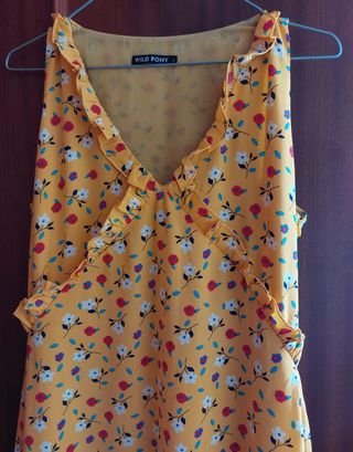 Vestido largo de wild Pony con estampado
