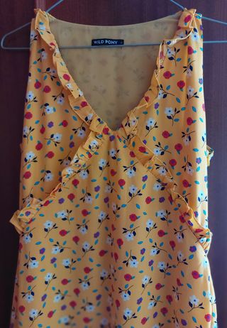 Vestido largo de wild Pony con estampado