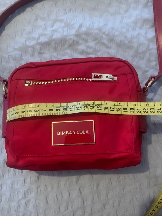 Bolso rojo bimba y lola 