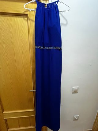 Vestido de fiesta largo azul