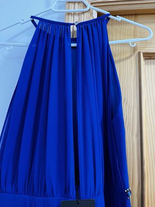 Vestido de fiesta largo azul