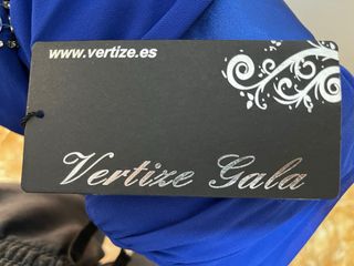 Vestido de fiesta largo azul
