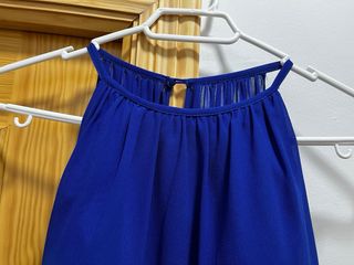 Vestido de fiesta largo azul