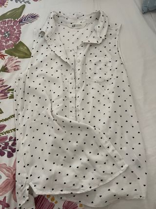Blusa sin mangas H&M T13-14