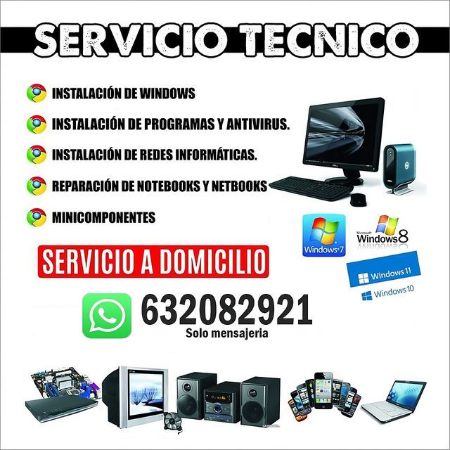 Servicio de reparaciones (Moviles-Ordenadores)