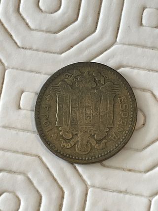 Moneda antigua 1 peseta