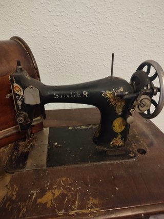 Màquina de coser antigua Singer