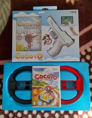 NUEVO Juego Wii Mad Tracks+Cocoto Kart 