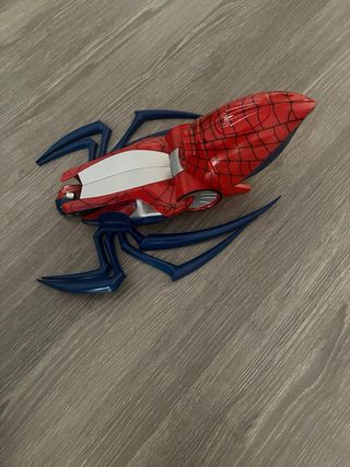 Lanzador coche Spiderman, con proyector.