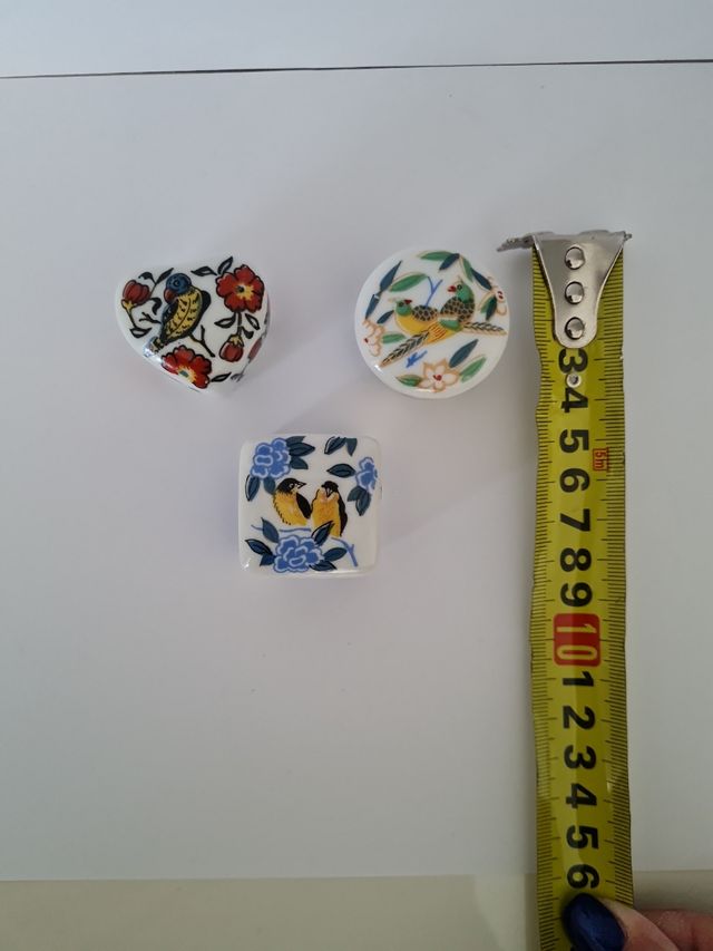 Cajitas decoración 3 unidades