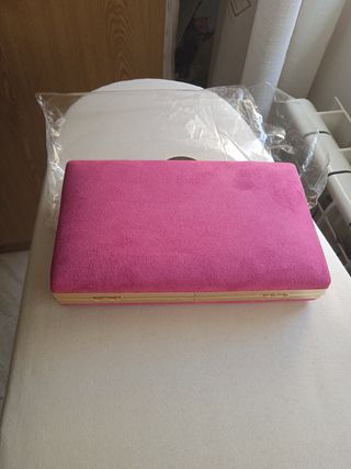 Bolso de fiesta rosa fucsia NUEVO