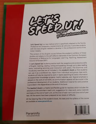 Libro de Inglés para automoción