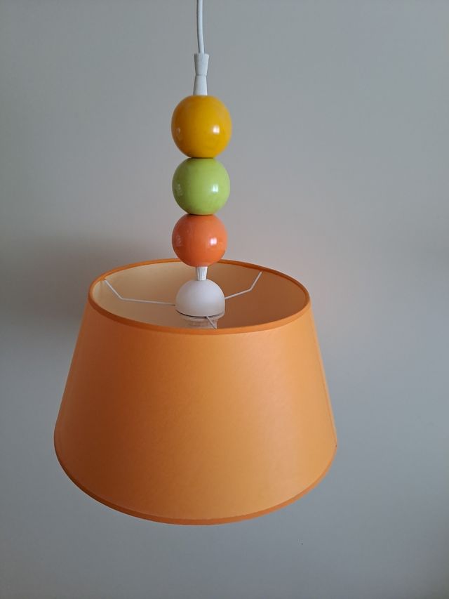 Lampara Infantil Cerámica Colores