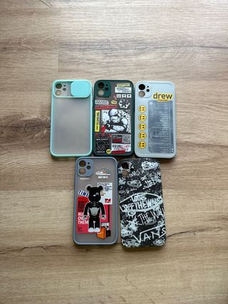 Lote fundas iPhone 11