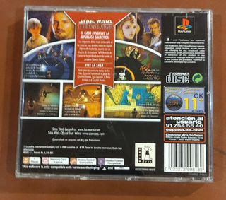 Star wars la amenaza fantasma Ps1