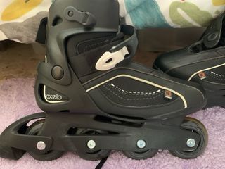 Patines en linea adulto 39,5 + protectores + funda