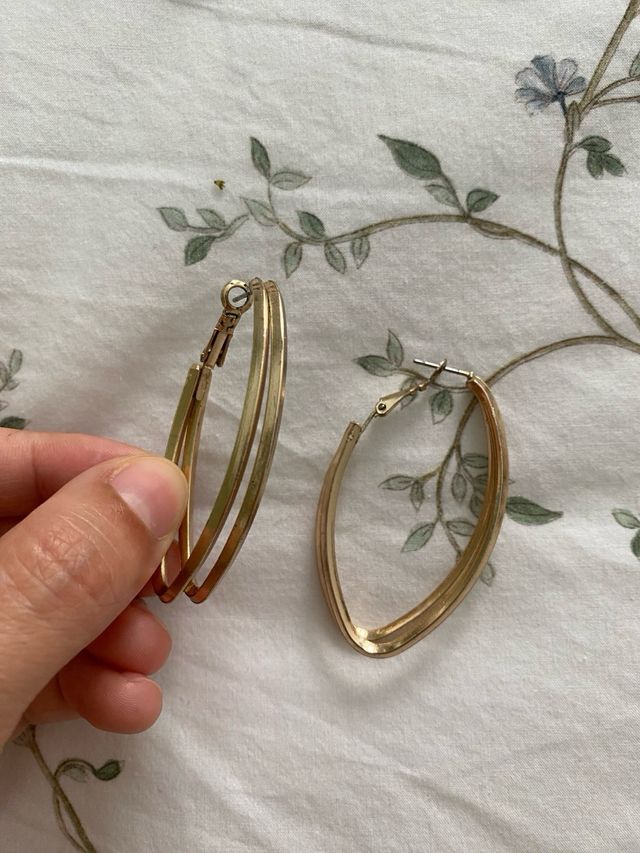 Pendientes tipo Aros de Mango