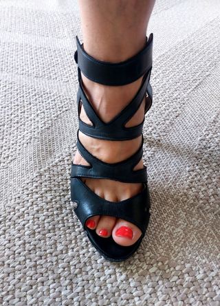 T.41 Sandalias fiesta tacón 