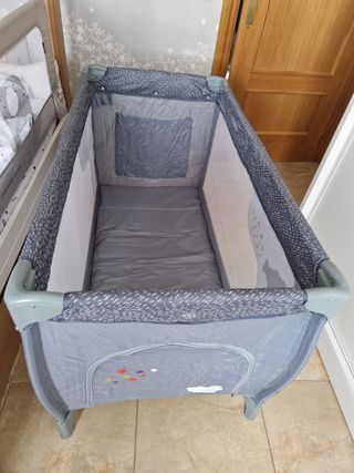 Cuna de viaje Asalvo + colchón enr