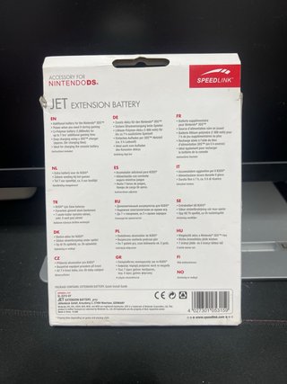 Extension de bateria para la Nintendo