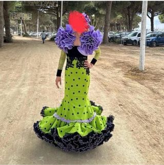 Traje de flamenco de diseño