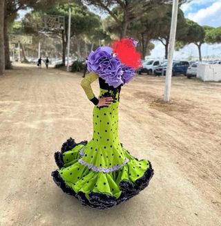 Traje de flamenco de diseño