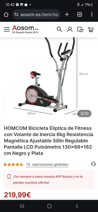 Bicicleta elíptica