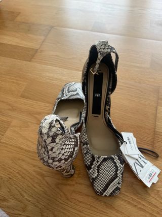 Zapatos zara n39 nuevos sin estrenar