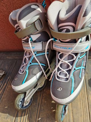 Patines 4 ruedas Rollerblade talla 39 con bolso