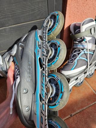 Patines 4 ruedas Rollerblade talla 39 con bolso