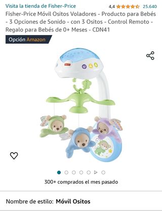 Movil bebe musica fisher price