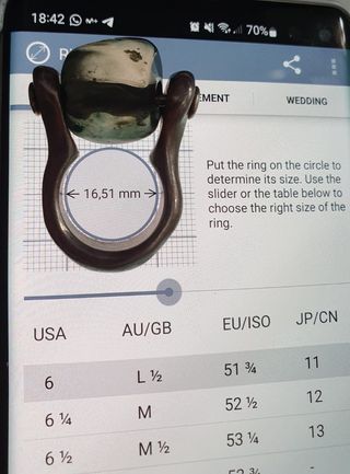 Anillo plata UNO de 50