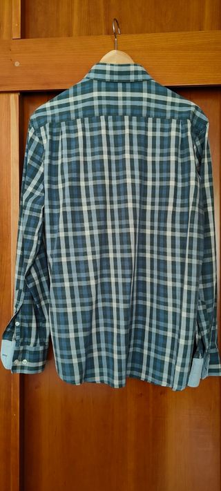 Camisa cuadros manga larga Amichi