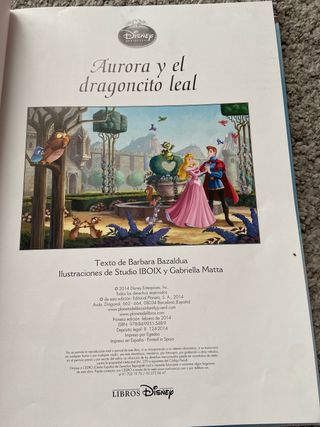 Libro infantil de cuentos Disney