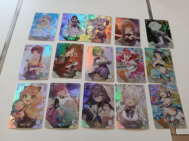 Lote de Cartas Goodess Story