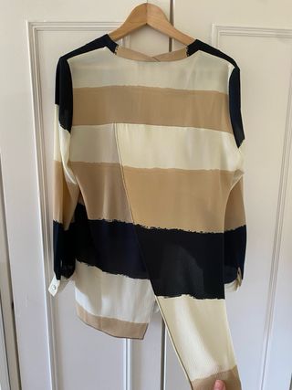 Blusa fluida de rayas