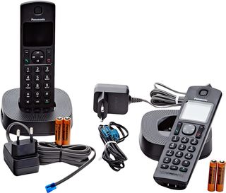 Teléfono Fijo Inalámbrico Dúo, LCD Panasonic