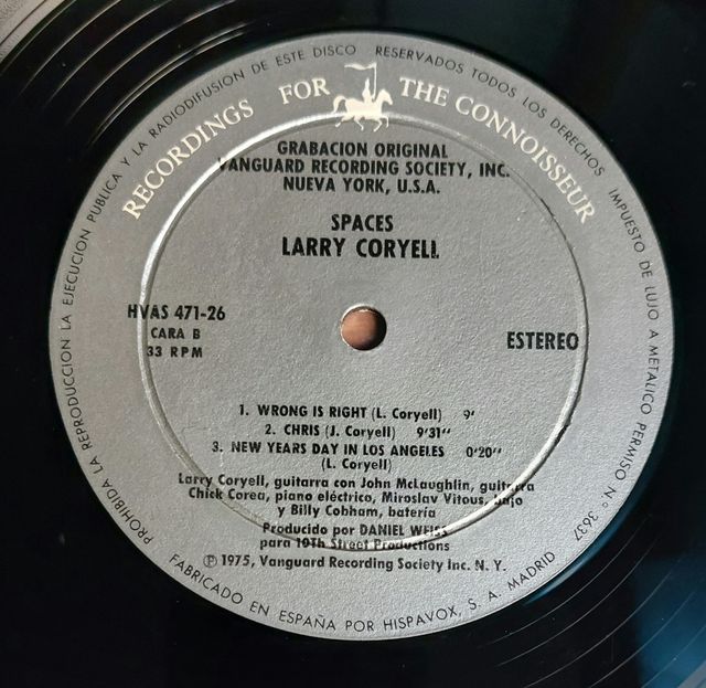 Spaces Larry Coryell