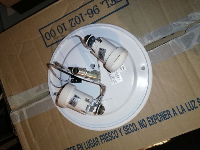 Plafon de cristal de techo 2