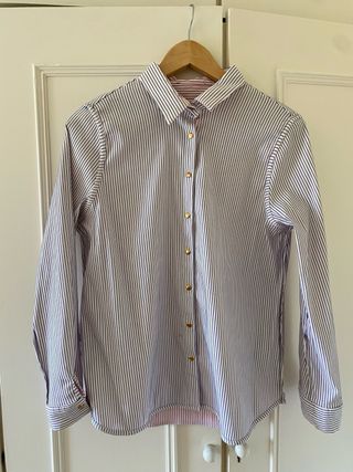 Camisa de rayas reversible