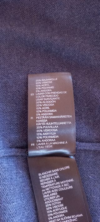 Jersey embarazada H&M talla M.