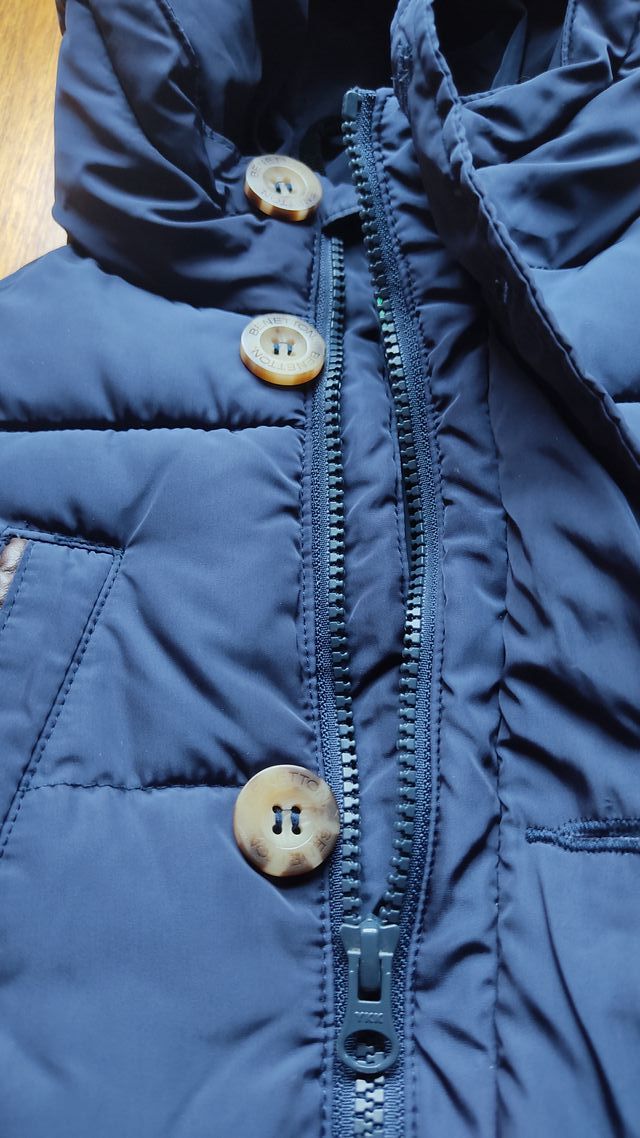 Chaqueta infantil invierno azul Benetton 2 años