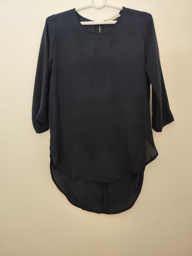 Blusa azul T/S nueva Shana.