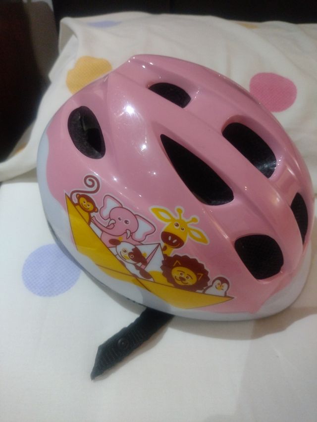 Casco bici niña