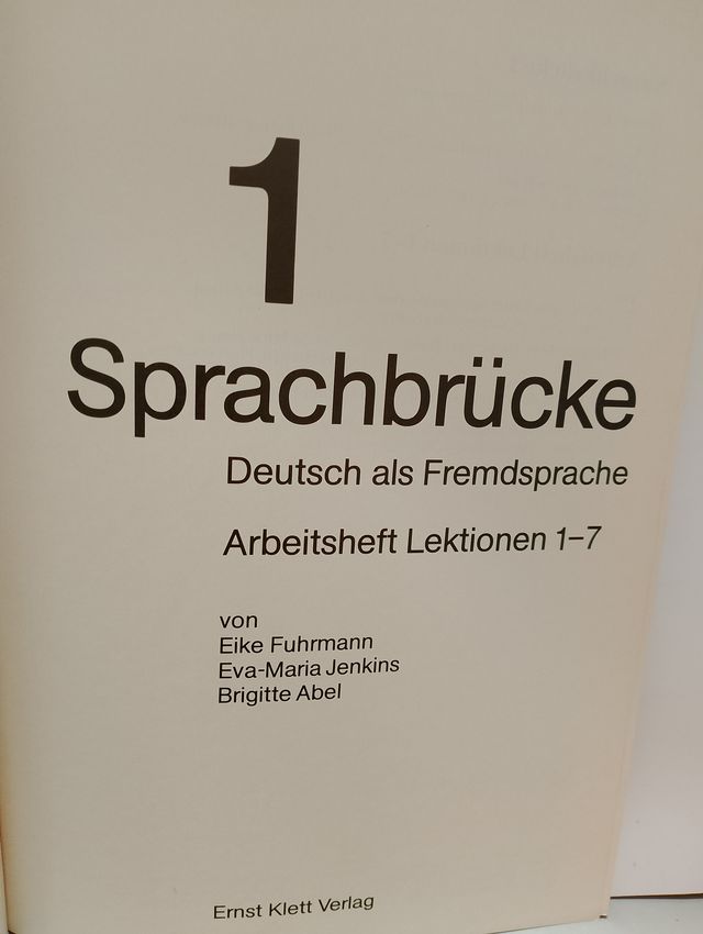 Sprachbrucke 1 , Aleman