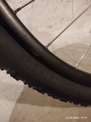 Llanta completa con cubierta de 27'5